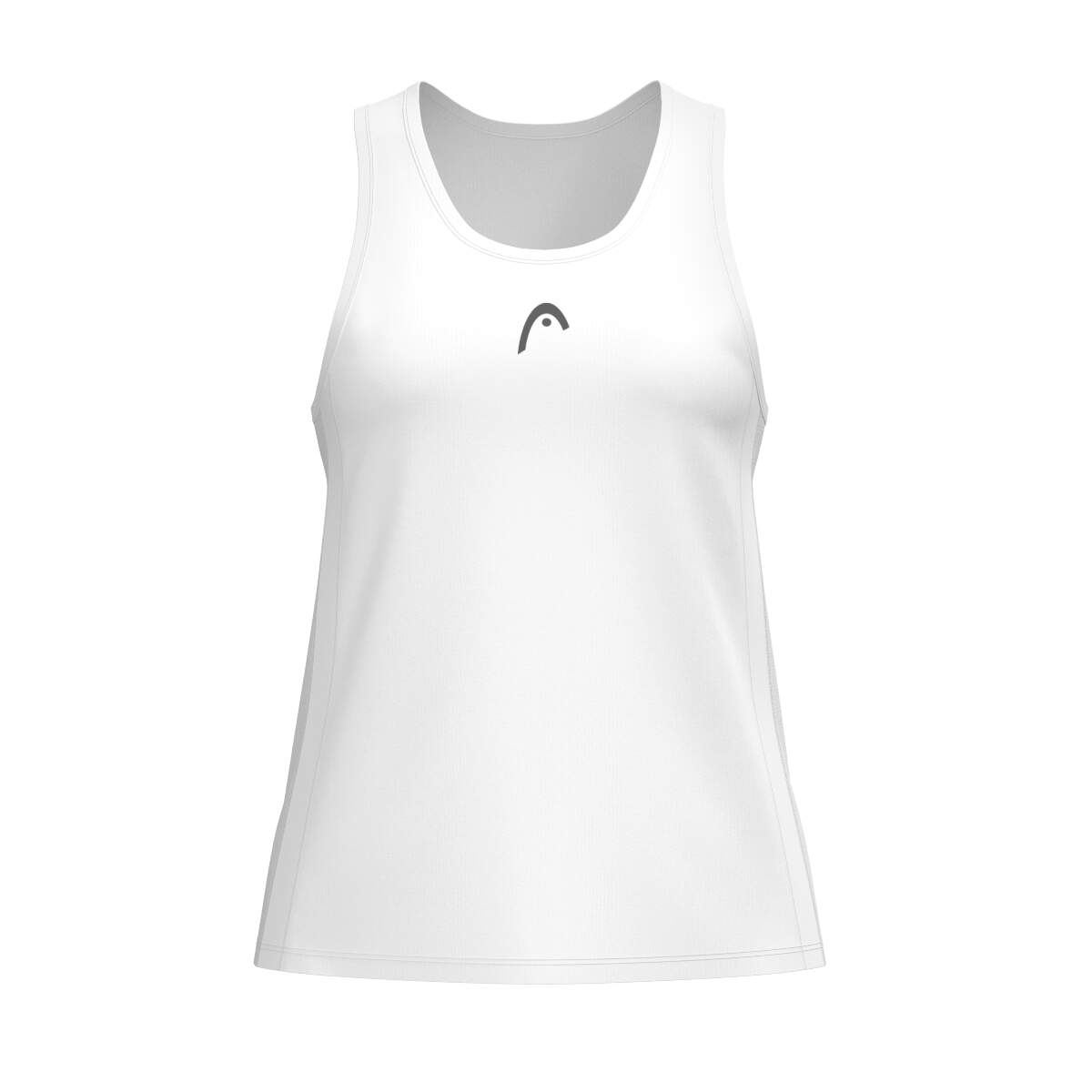 HEAD CLUB 25 TECH Womens Tennis Tank Top in White - front view