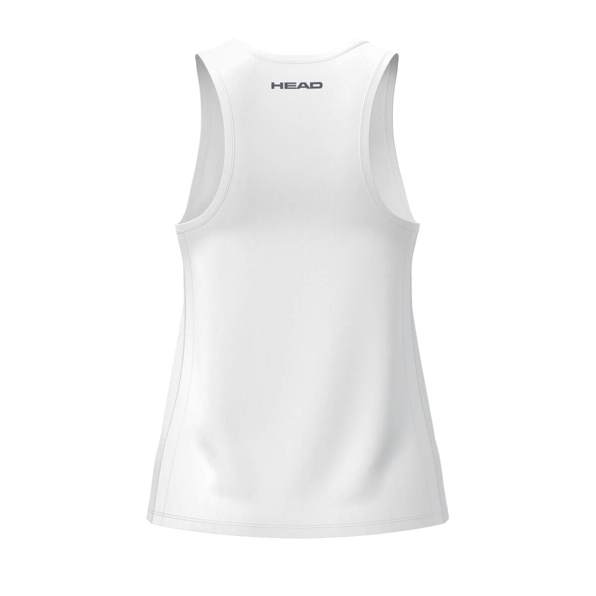HEAD CLUB 25 TECH Womens Tennis Tank Top in White - back view