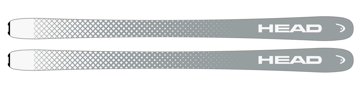 HEAD Crux 87 Touring Skis, Gray - top view