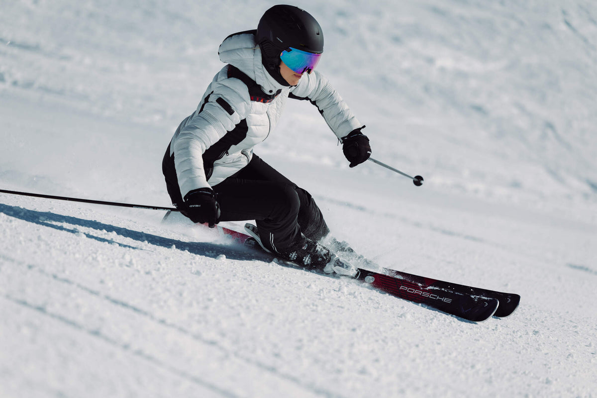 Tyrolia Protector SLR 10 GW Ski Bindings, Matte White, 80 mm Brake in White - lifestyle