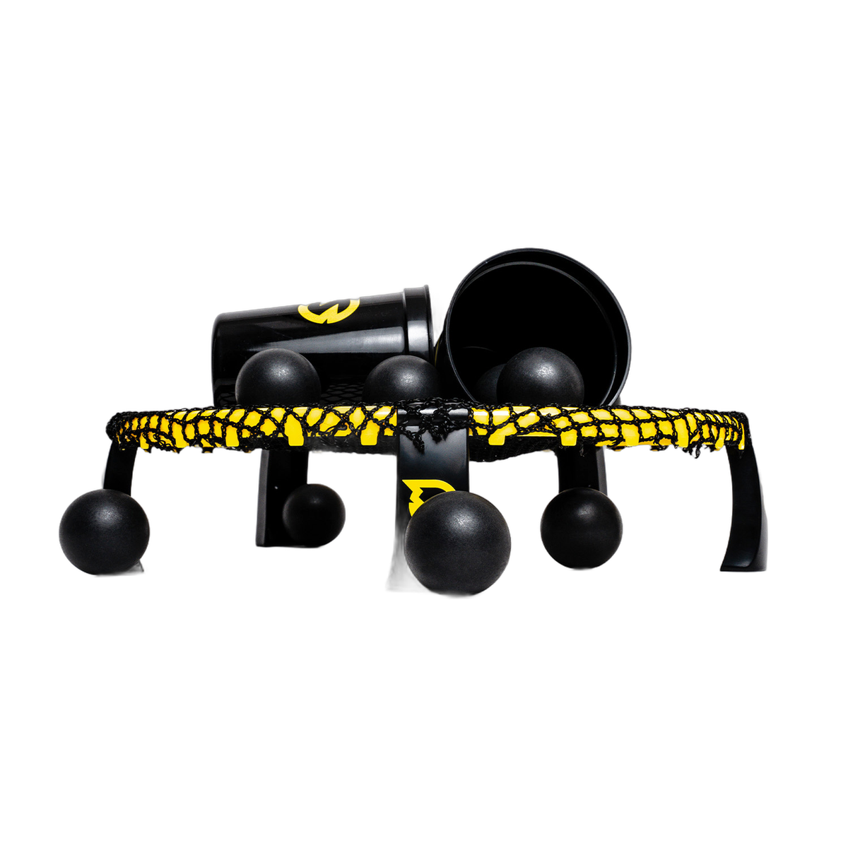 Spikeball Spikepong tabletop game set - low front view