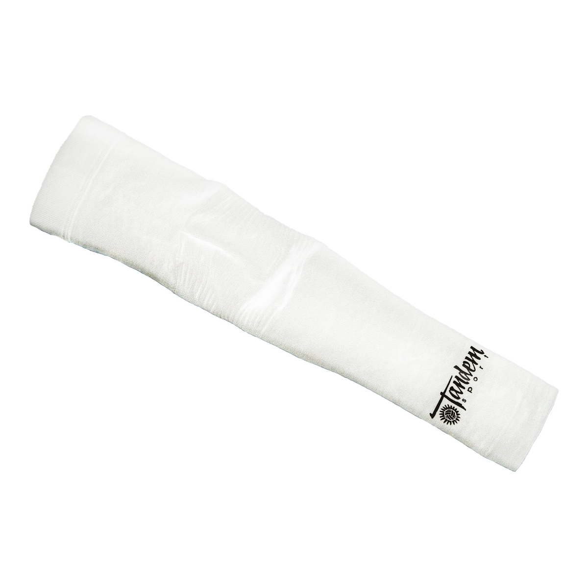 Tandem Sport Volleyball Arm Sleeve, White, Small/Medium - Front View