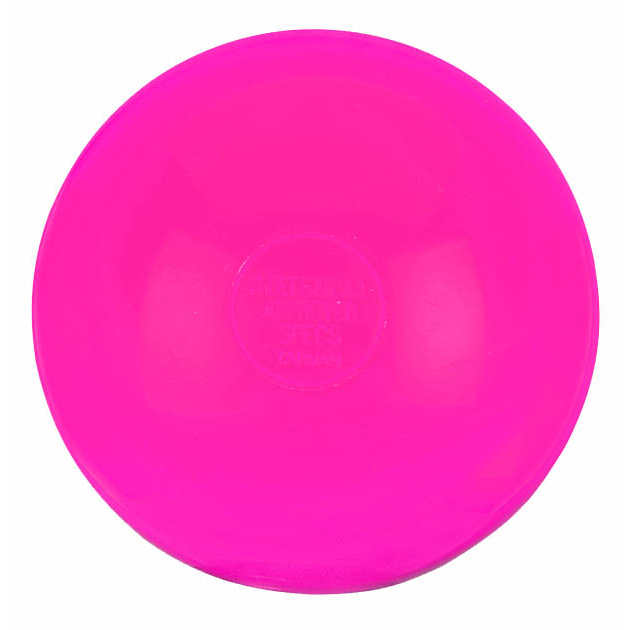 Martin Sports Soft Practice Lacrosse Balls, Pink, Dozen - Front View