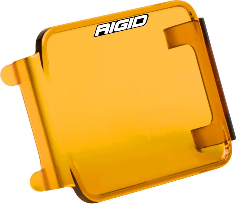 Rigid Industries Protective Polycarbonate Cover - Dually/D2 - Yellow - View 2