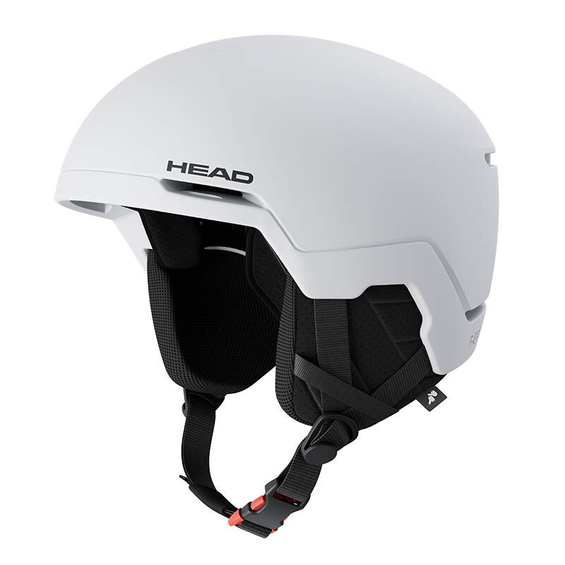 HEAD FAERO Ski Helmet, White - front three-quarter view