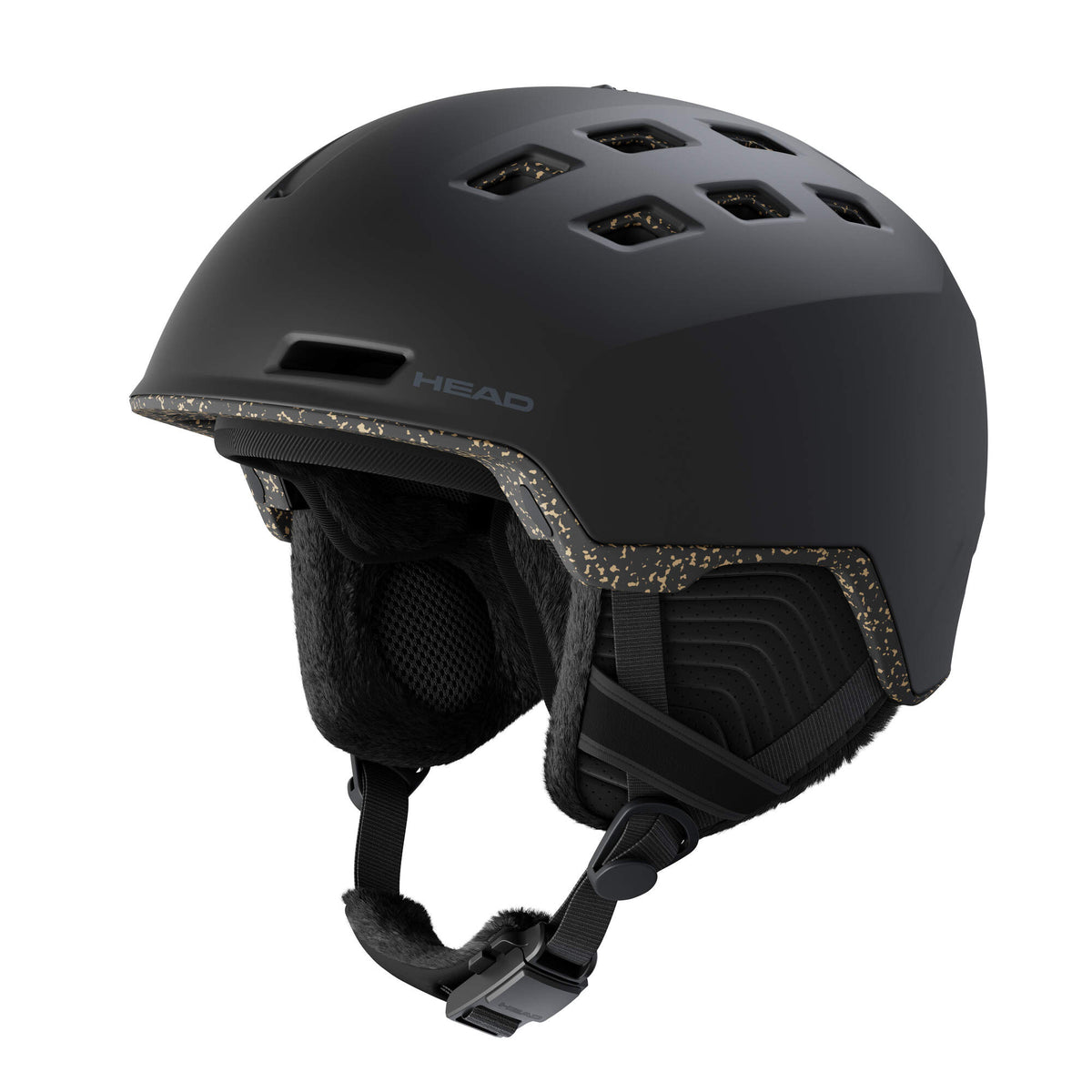 HEAD REV RETHINK Ski Helmet, Black, Size XS/S in Black - front angle view