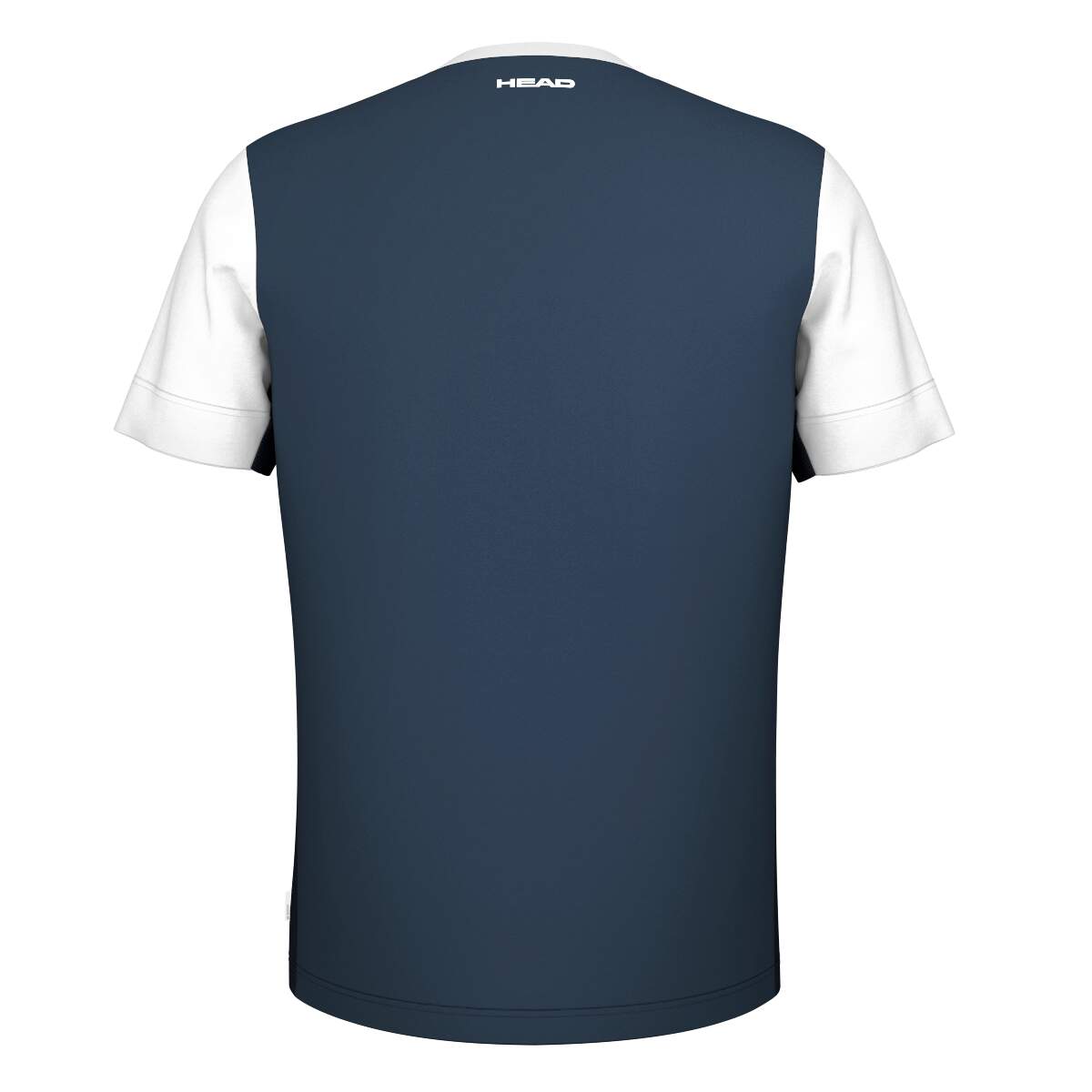 HEAD SLICE Mens Tennis T-Shirt, Navy in Navy - back view