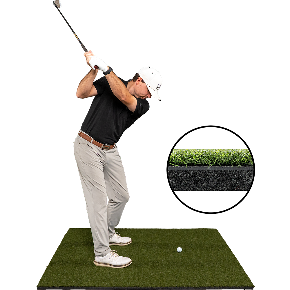 5 x 5 Fairway Golf Mat with Shock-Absorbent Foam