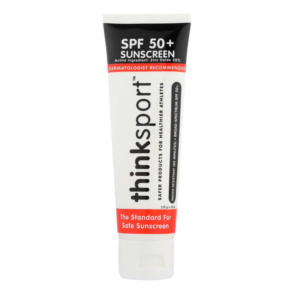 Thinksport SPF 50+ Sunscreen, 3 fl oz (Case of 3)