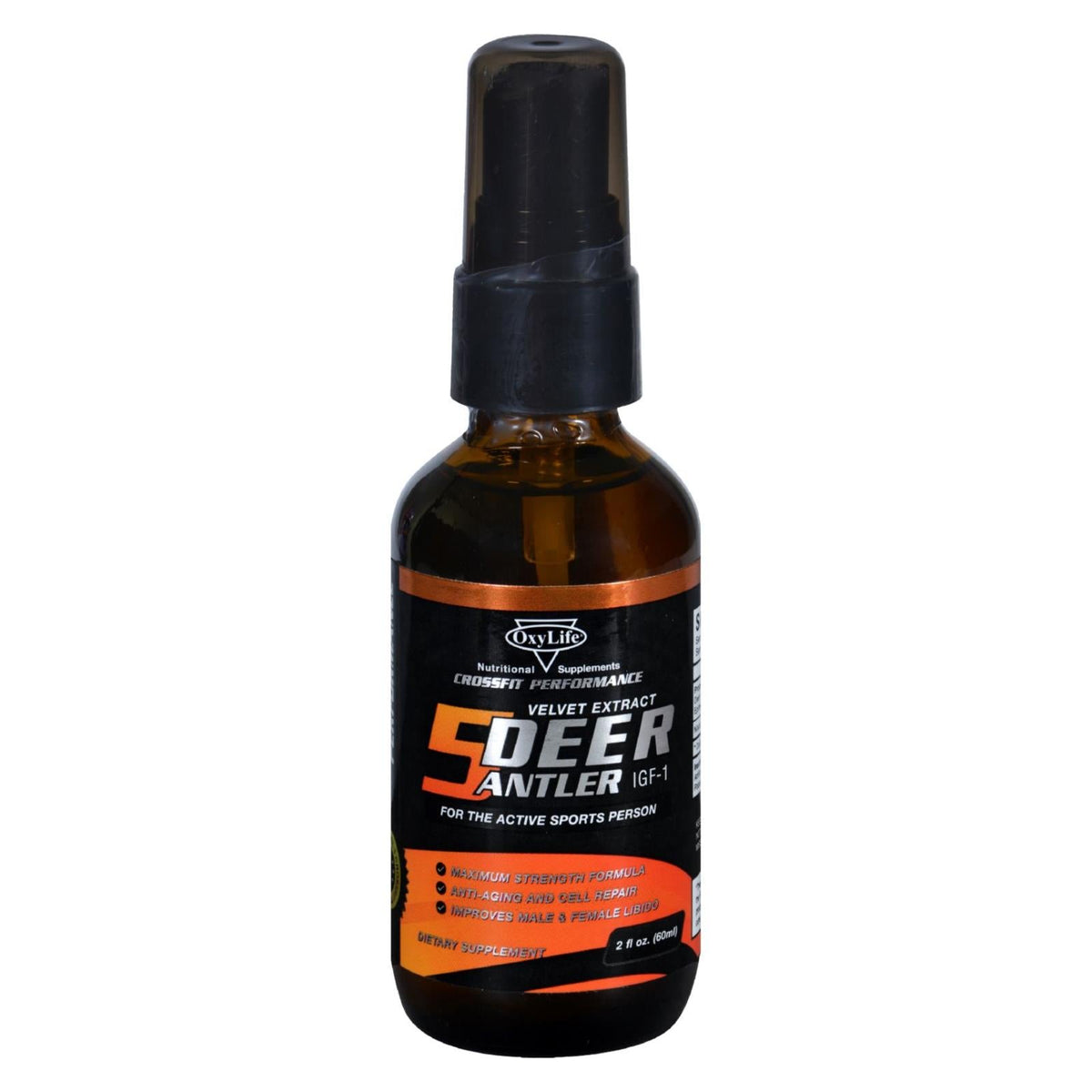 Oxylife Deer Antler Velvet Extract, 2 fl oz