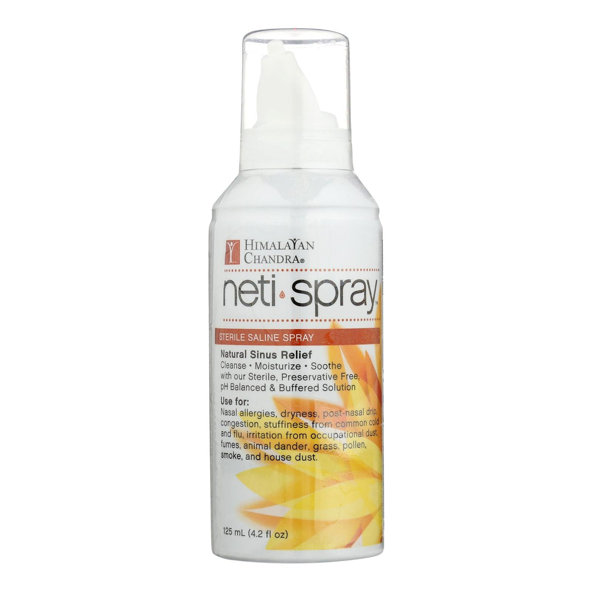 Himalayan Chandra Neti Spray Sterile Saline, 4.2 oz