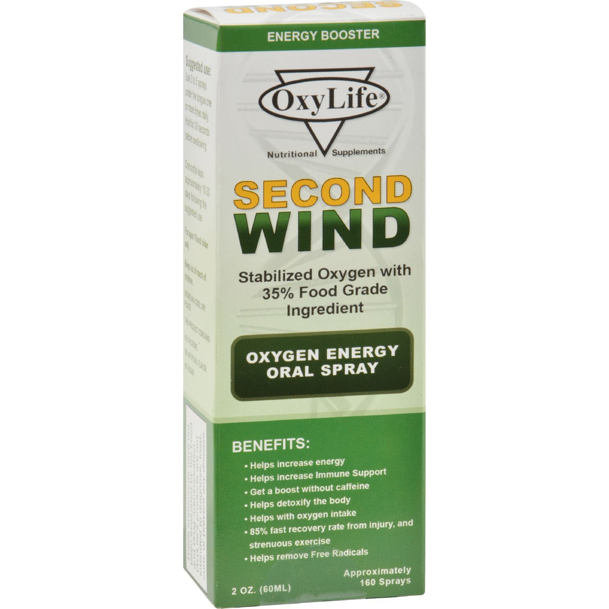 Oxylife Second Wind O2 Mn (Pack of 1 - 2 Oz.)