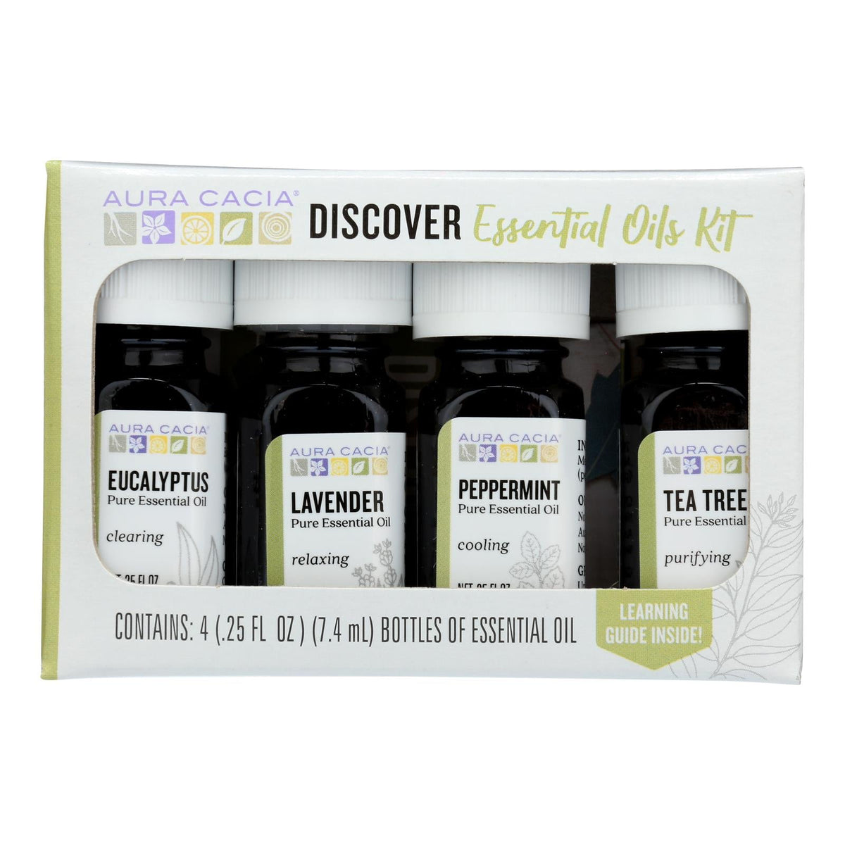 Aura Cacia Essential Oil Discovery Kit, 0.25 fl oz