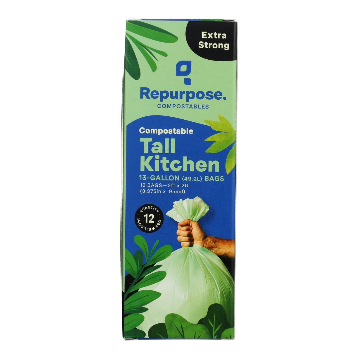 Repurpose Tall Kitchen Bags, 12 ct (Case of 20)