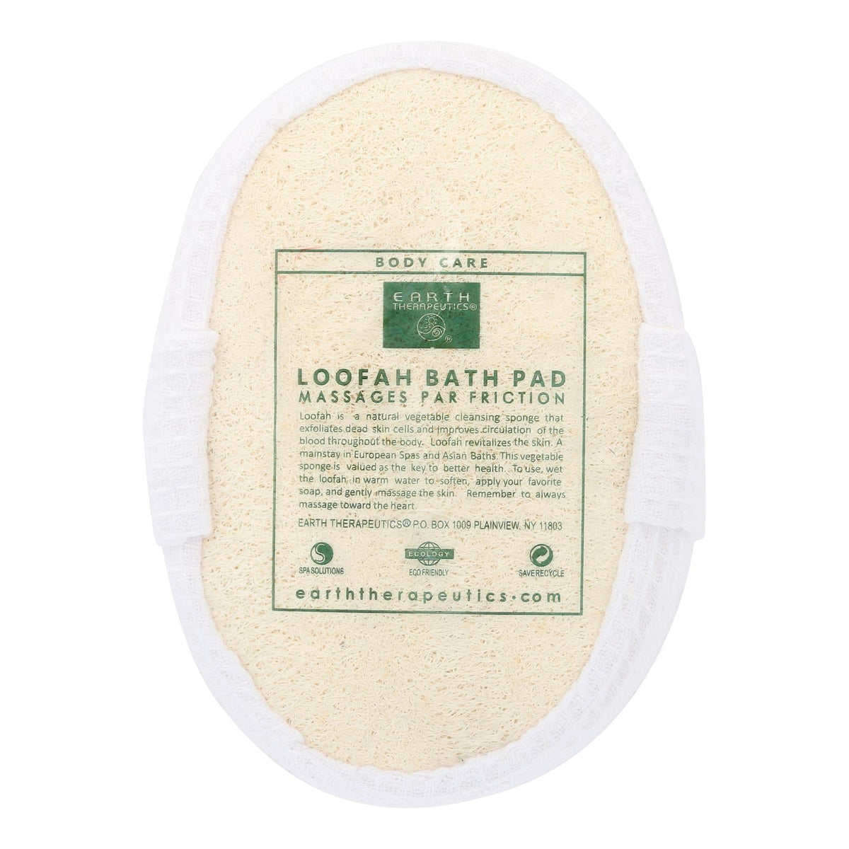 Earth Therapeutics Loofah Bath Pad