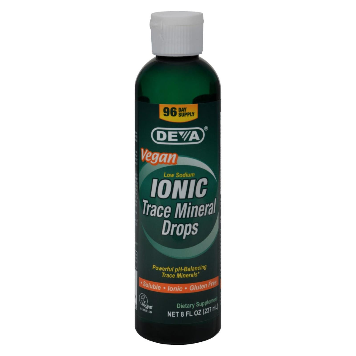 Deva Vegan Vitamins Ionic Trace Mineral Drops (8 Fl Oz)