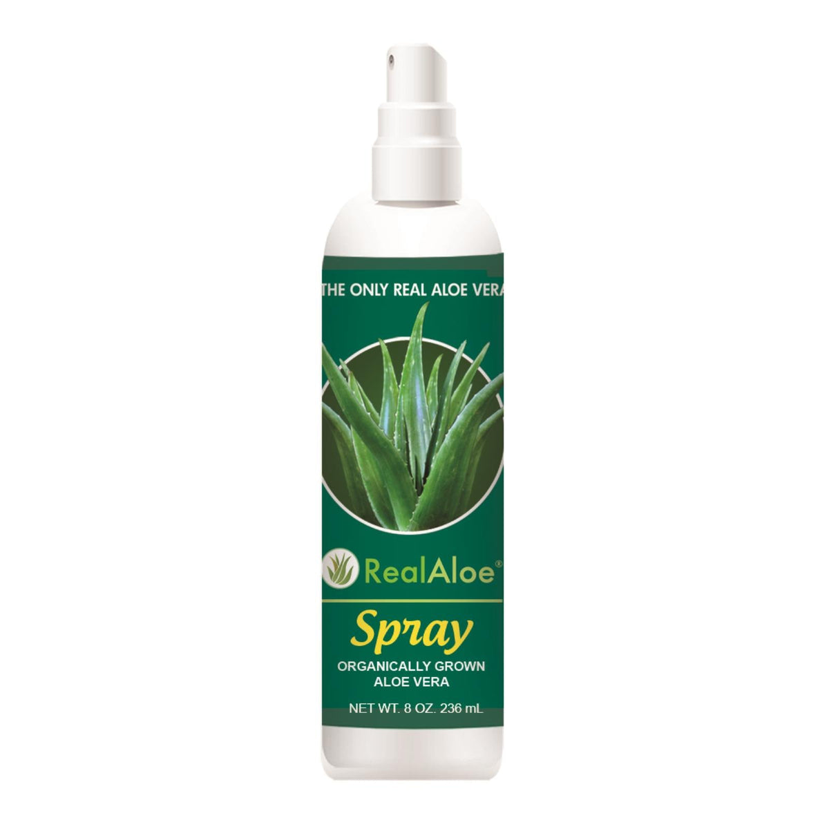 Real Aloe Vera Spray (Pack of 8 Oz.)