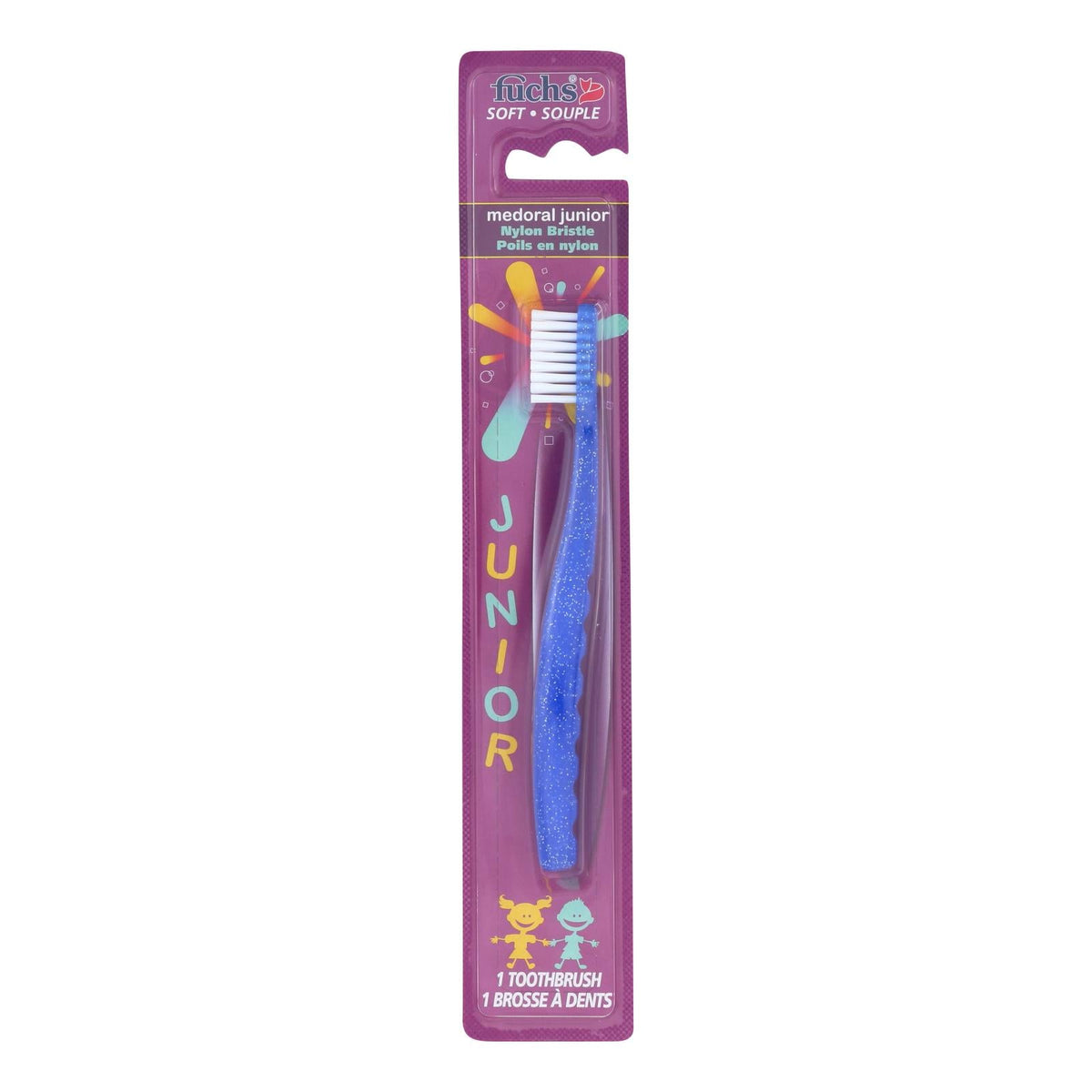 Fuchs Junior Nylon Bristle Toothbrush (Case of 12)
