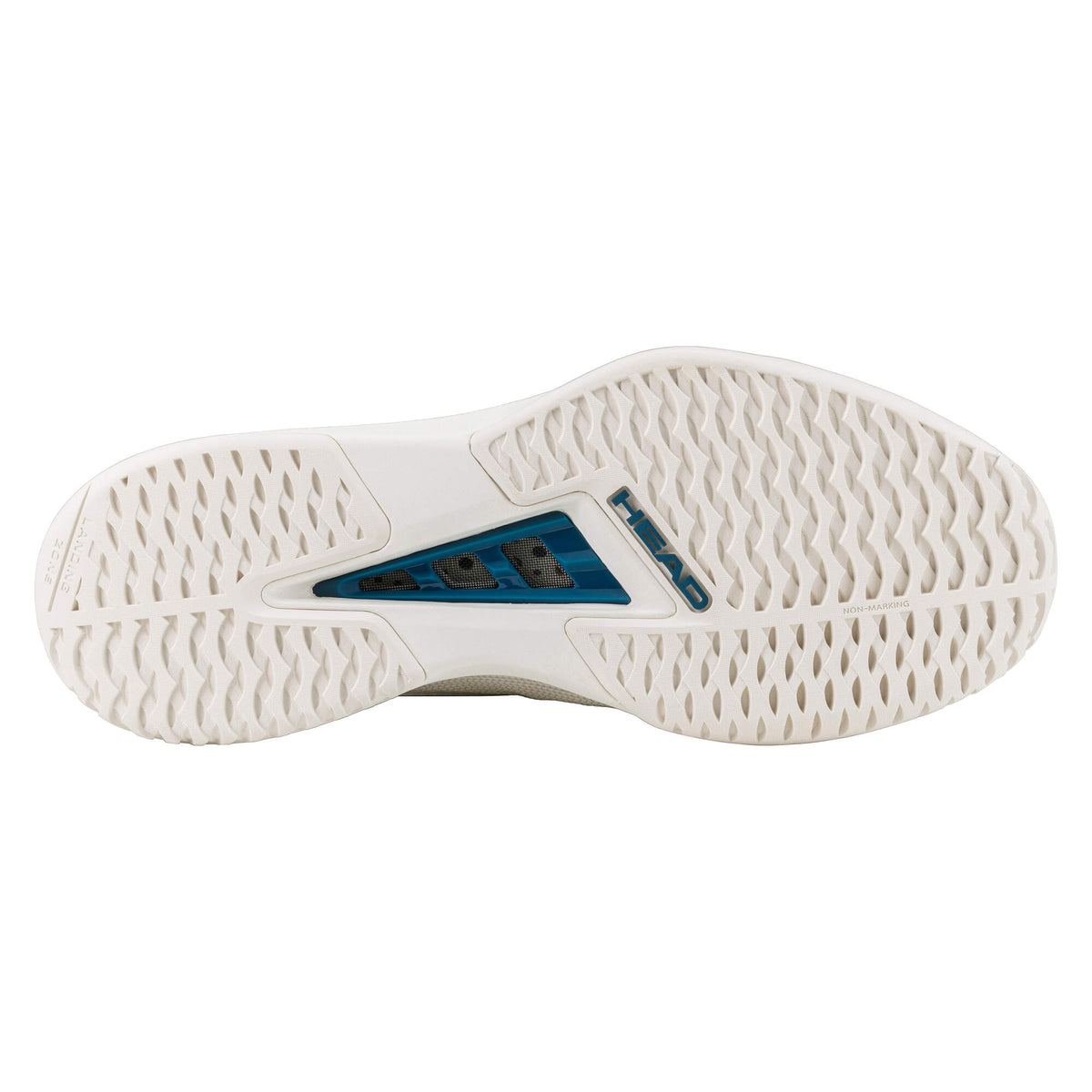 HEAD Sprint Pro 4.0 Womens Tennis Shoes, Chalk White/Twilight Blue, Size 8.5 - outsole