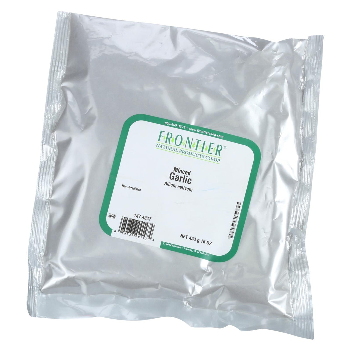 Frontier Co-op Minced Garlic, 1 lb