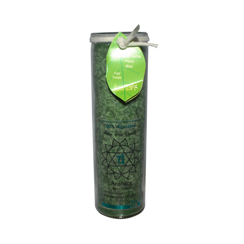 Aloha Bay Unscented Chakra Jar Candle, Healing Anahata Green