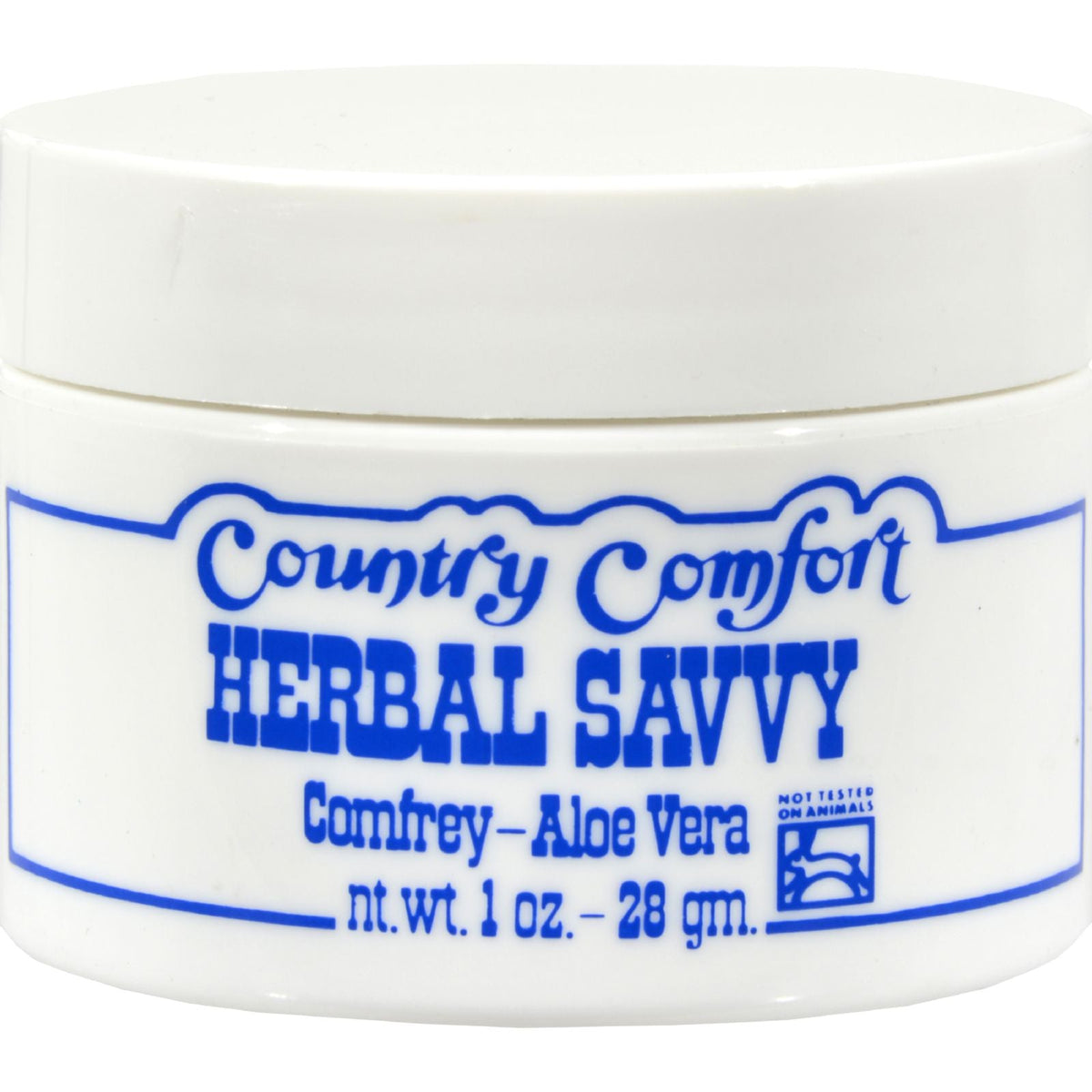 Country Comfort Herbal Savvy Comfrey Aloe Vera, 1 oz
