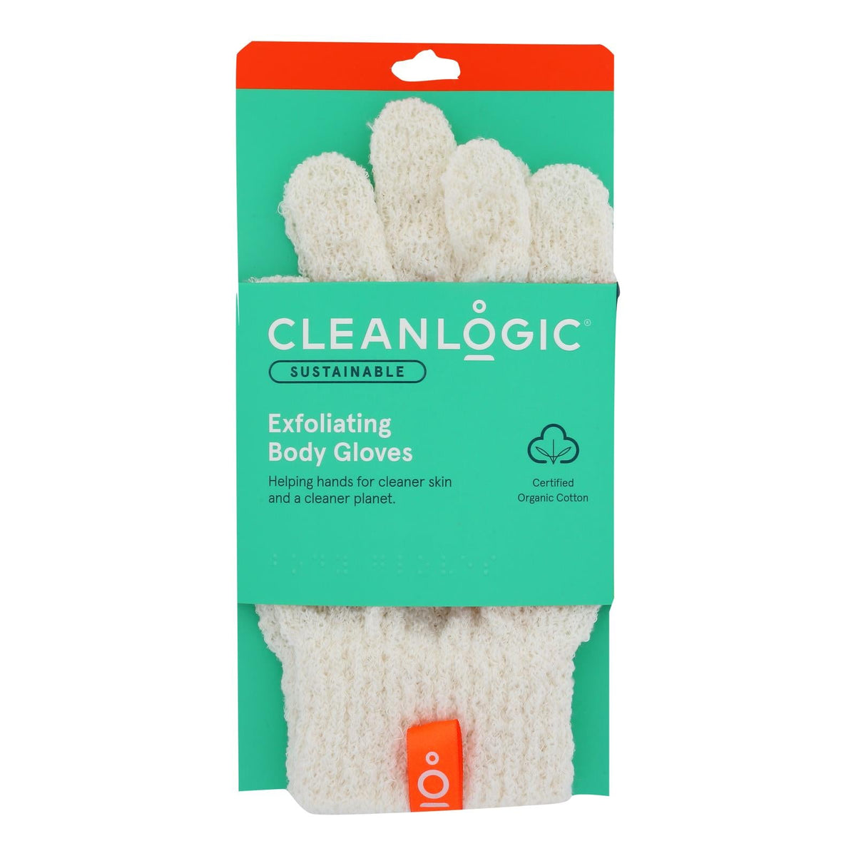 Cleanlogic Exfoliating Bath Gloves, 2 ct