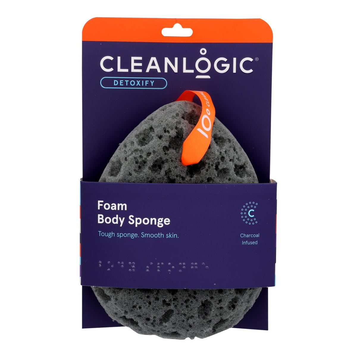 Cleanlogic Sea Sponge Charcoal Foam