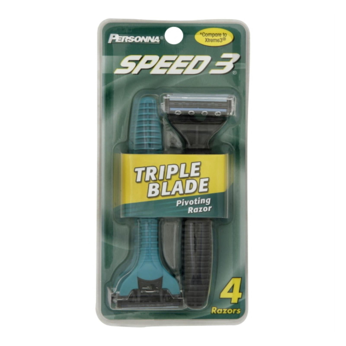 Personna Triple Blade Razor Blades, 4 ct