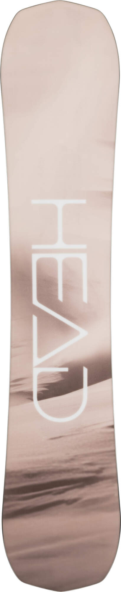 HEAD SOLACE Camber Snowboard, 138 cm in Pink - base view