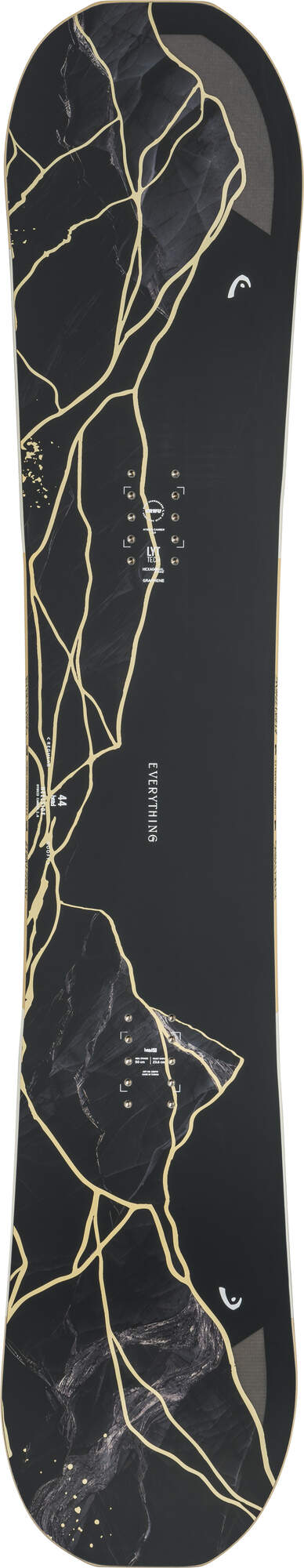 HEAD EVERYTHING LYT Snowboard, 152 cm - top view