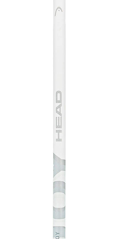 HEAD JOY Womens Ski Poles, White, 125 cm in White - shaft detail