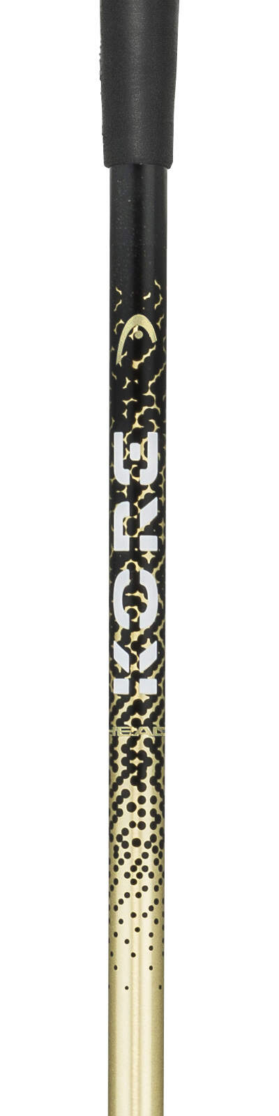 HEAD KORE Freeride Ski Poles, Black/Anthracite in Black - shaft detail