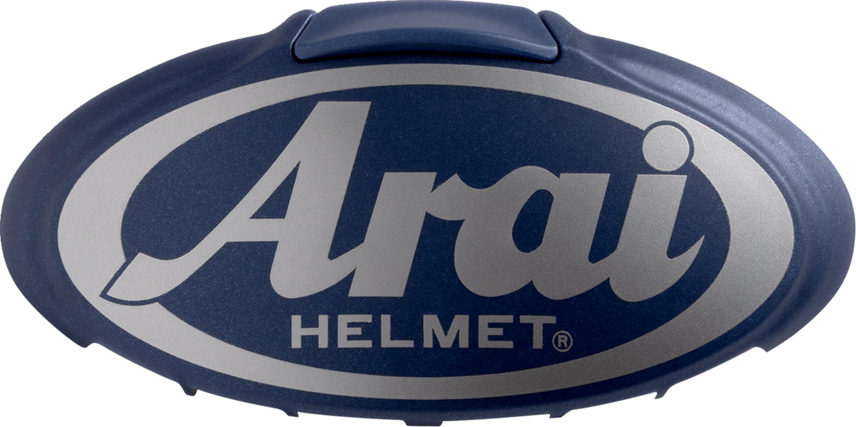 ARAI HELMETS, ARAI Helmets 3D Arai Logo Duct - Blue Frost (Part Number 102110)