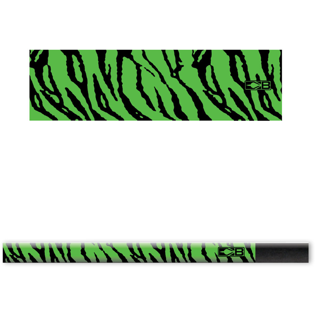Bohning Blazer Arrow Wraps in Green Tiger 4 in. 13 pk. - Front View