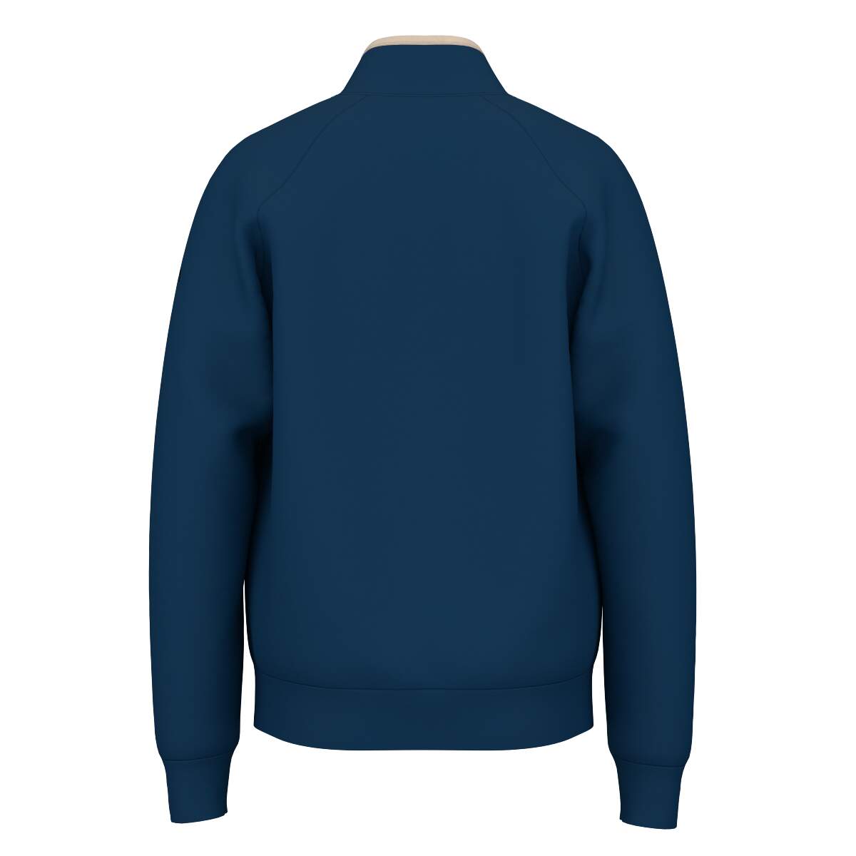 HEAD KORE Tech Sweater Mens Half-Zip Midlayer in Velvet Blue - back view