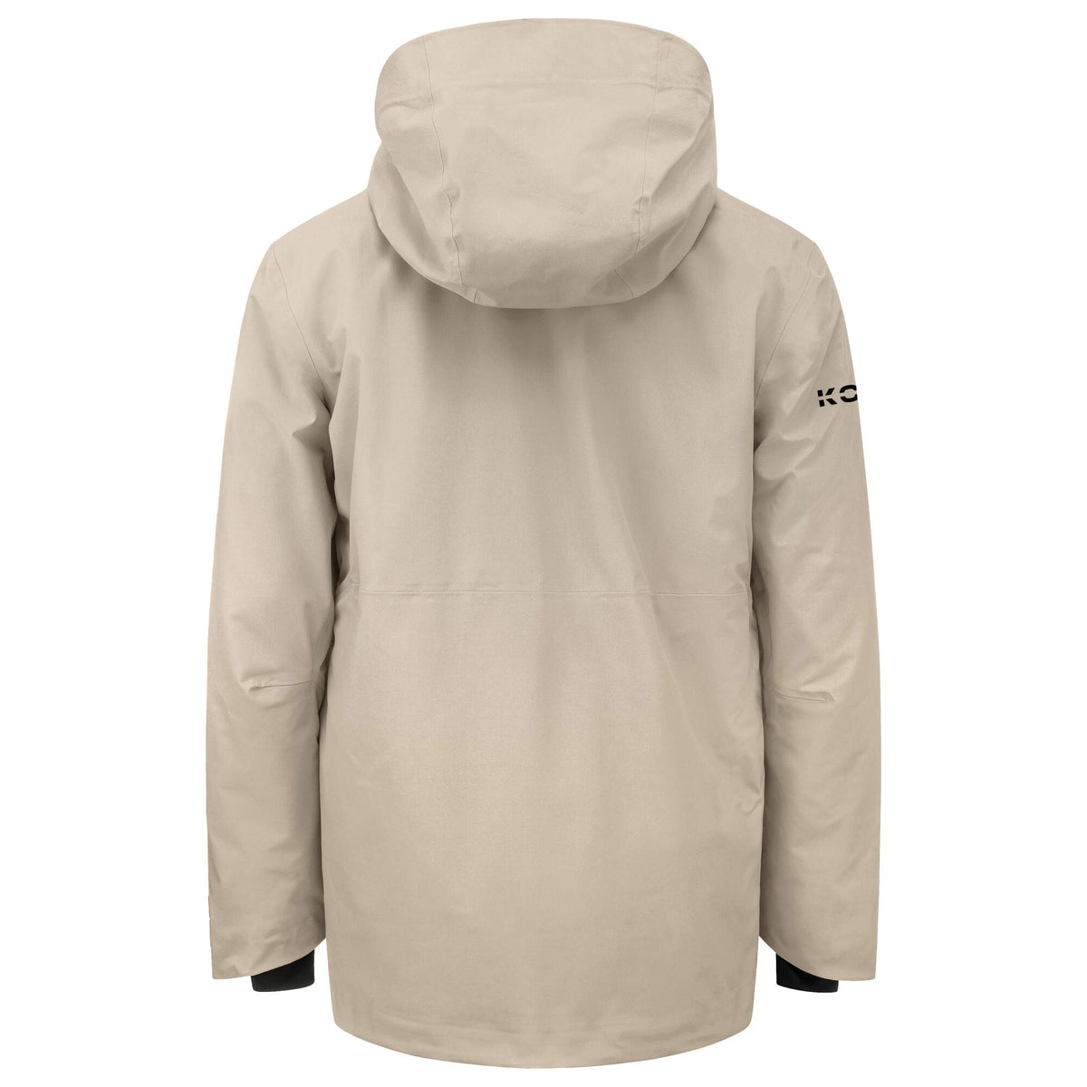 HEAD KORE NORDIC Insulated Ski Jacket Mens in Cream - back view