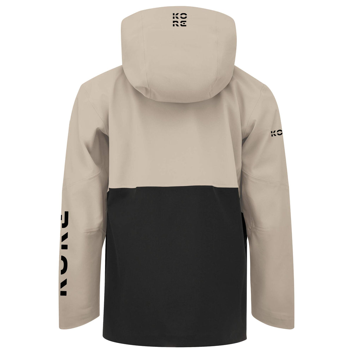 HEAD KORE Freeride Ski Jacket Mens in Cream - back view