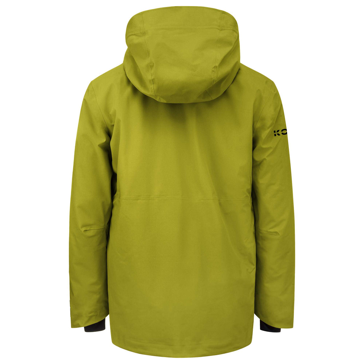 HEAD KORE NORDIC Insulated Ski Jacket Mens in Marsh Green - back view