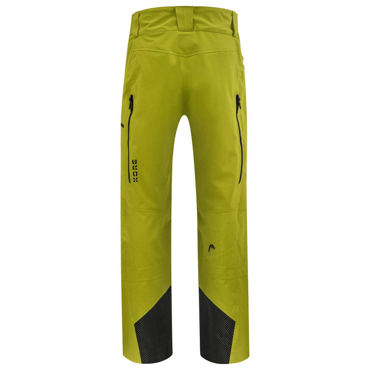 HEAD KORE Pants Mens Ski Pants in Marsh Green - back view