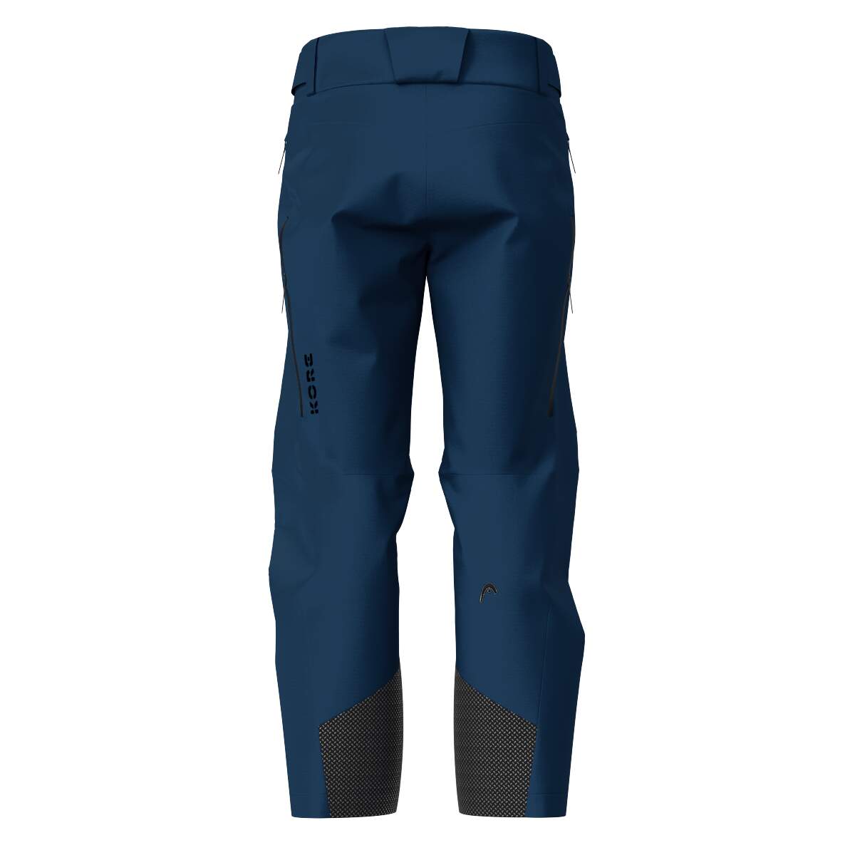 HEAD KORE NORDIC Mens Insulated Ski Pants in Velvet Blue - back view
