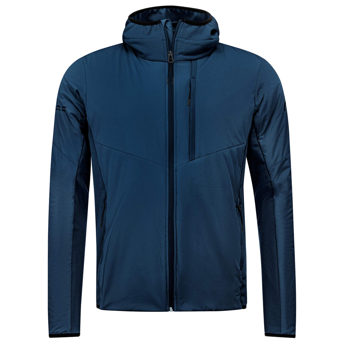 HEAD KORE Insulation Jacket Mens Hooded Midlayer in Velvet Blue - front view