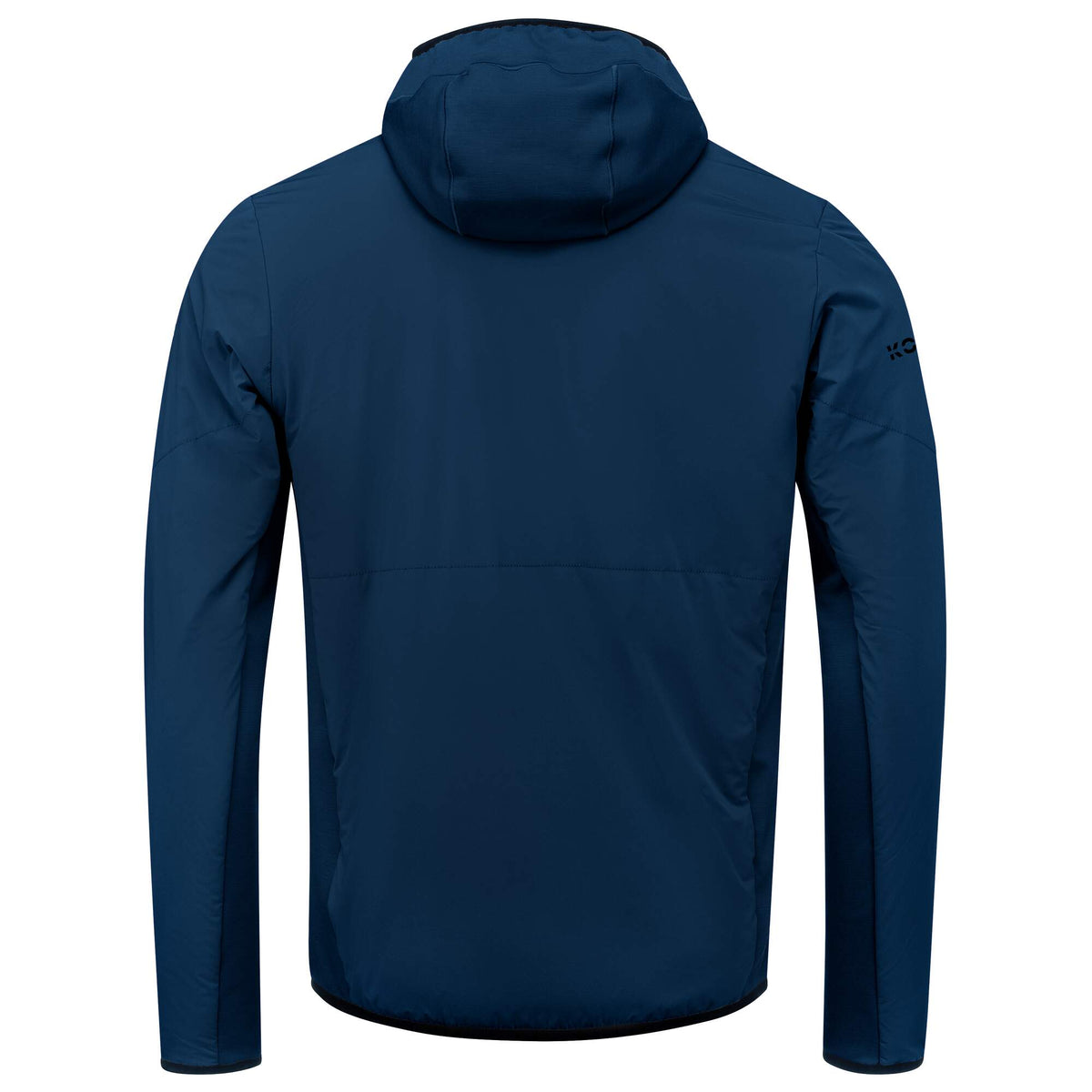 HEAD KORE Insulation Jacket Mens Hooded Midlayer in Velvet Blue - back view