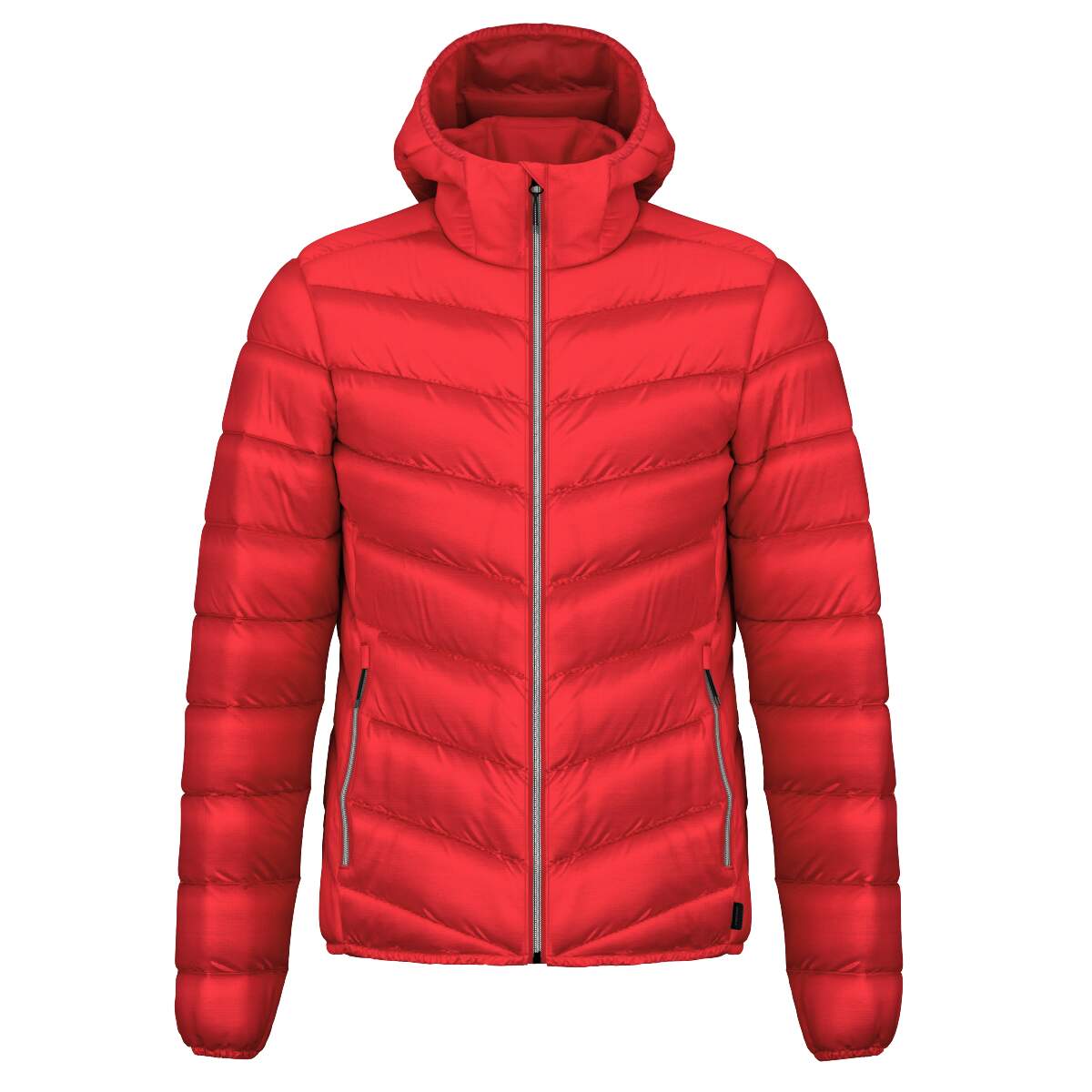 HEAD DAXTON Lightweight Down Jacket Mens, Red in Red - front view