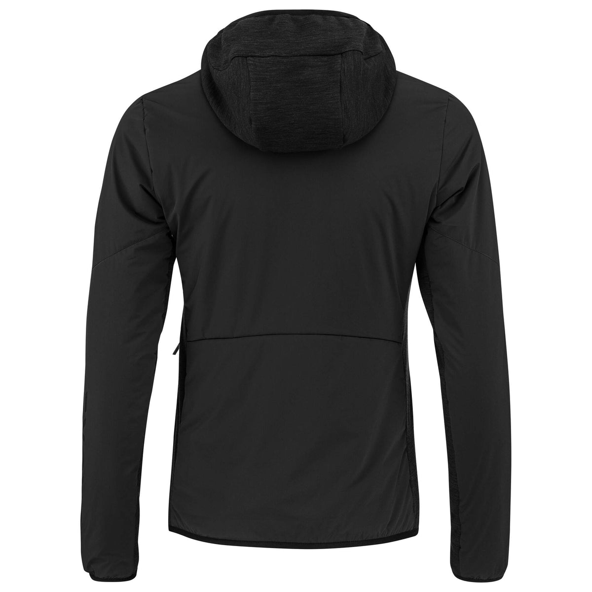 HEAD KORE Insulation Jacket Womens Midlayer, Black in Black - back view
