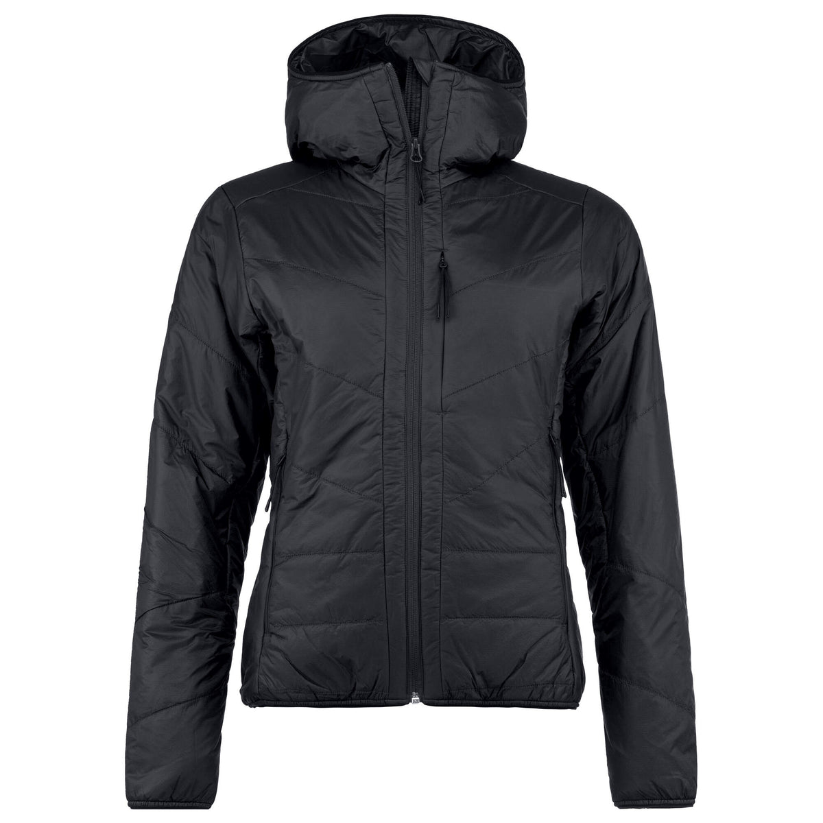 HEAD KORE Lightweight Jacket Womens Insulated Jacket, Black in Black - front view