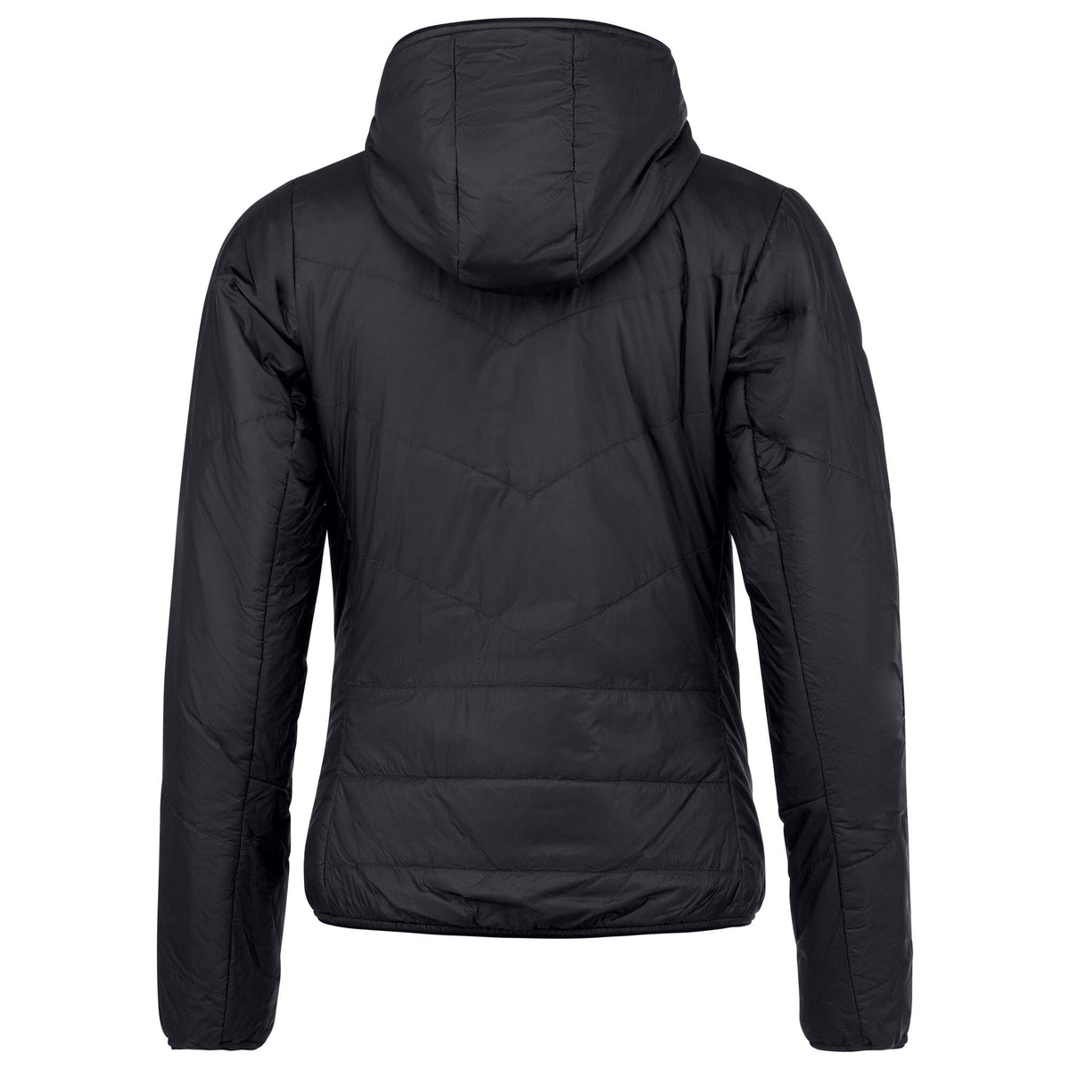 HEAD KORE Lightweight Jacket Womens Insulated Jacket, Black in Black - back view