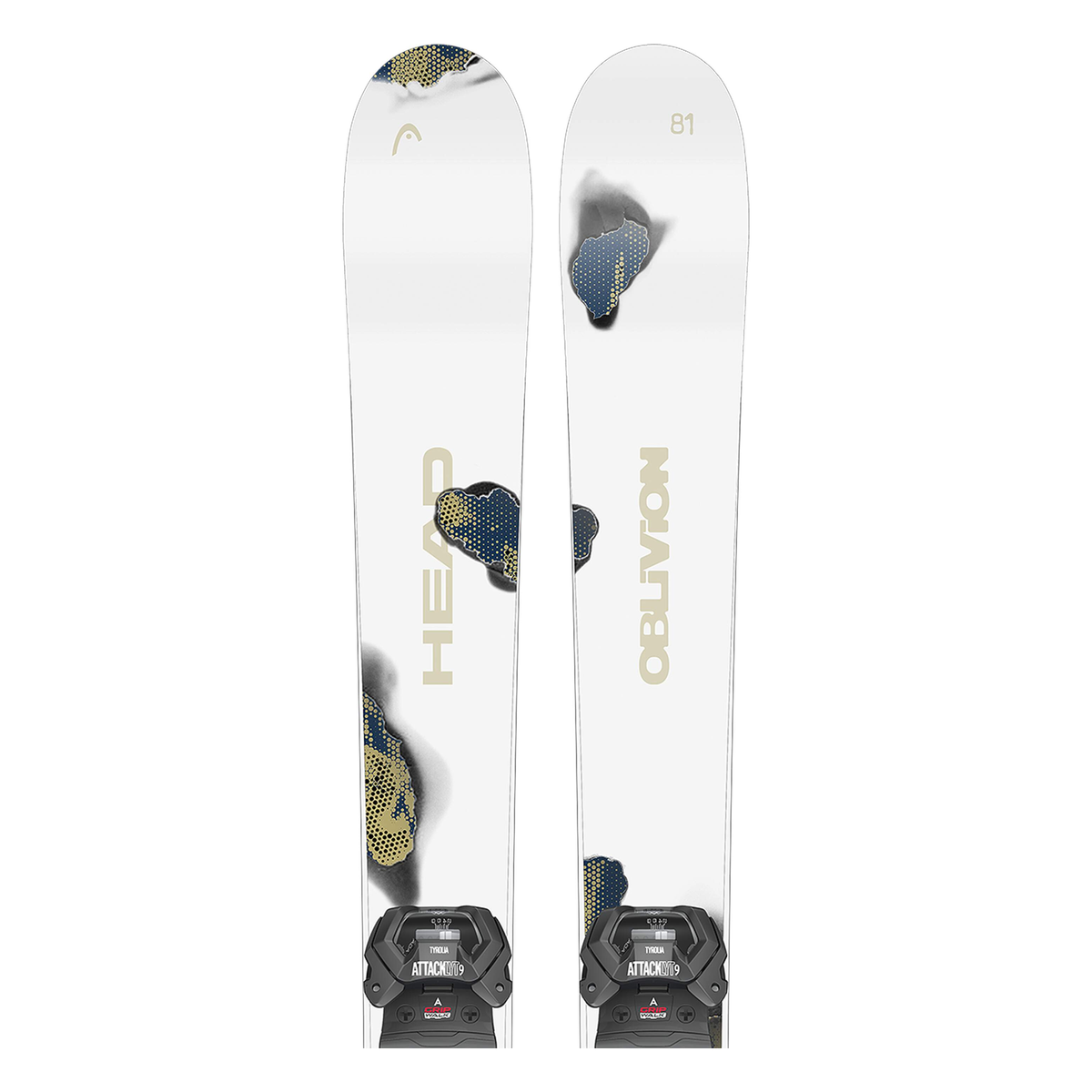 Head Oblivion Jr wh/br Skis - official product view