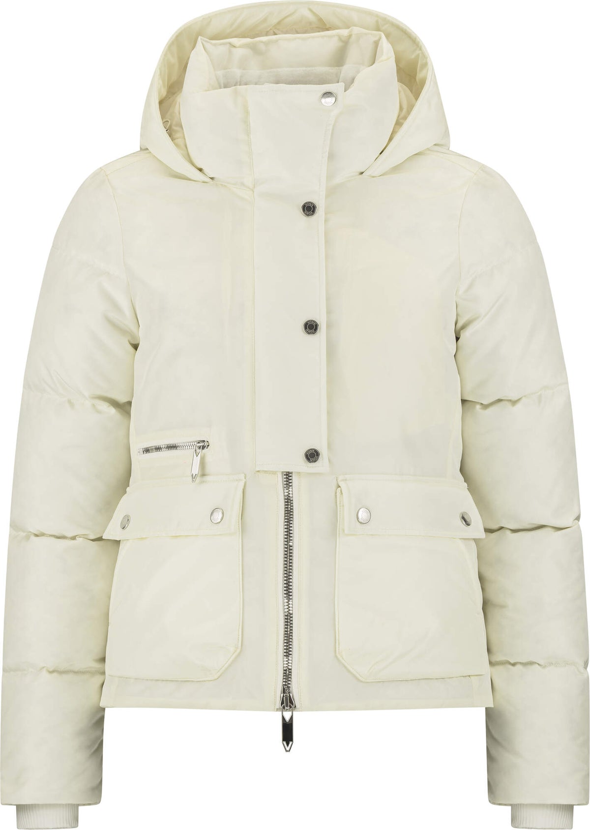 HEAD HAZEL Ski Parka Womens, Vanilla, Size 42 in Beige - front view
