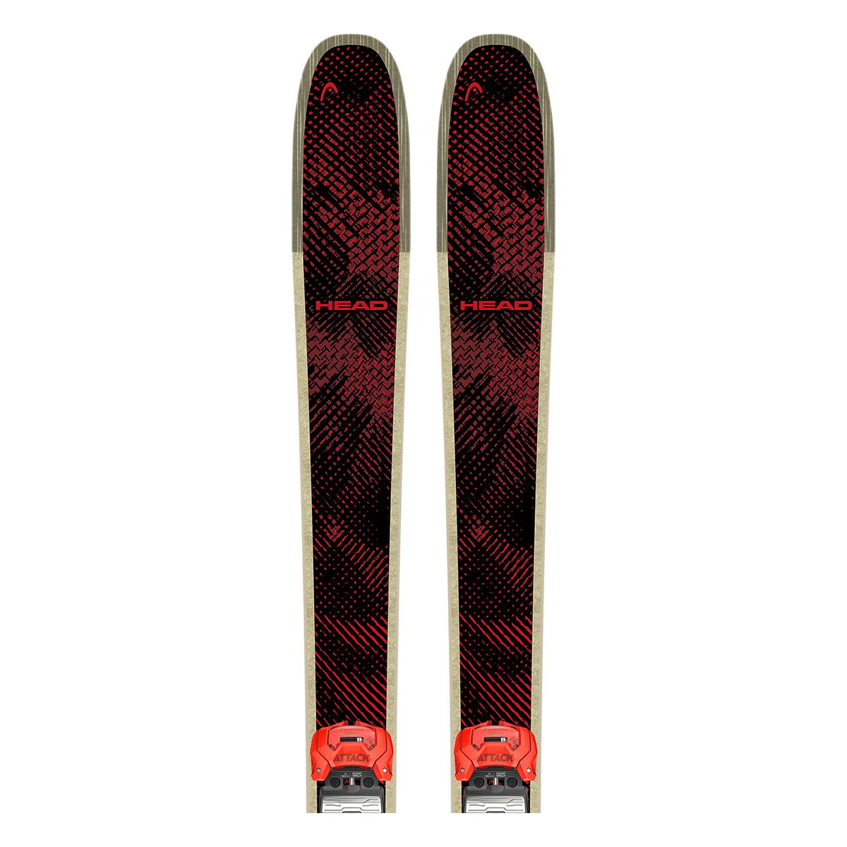 Head KORE 100 Ti bk/rd Skis - official product view